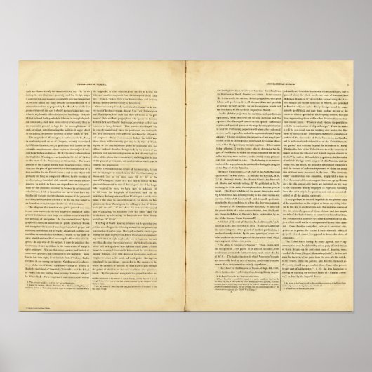 Poster Mémoires géographiques (Devant)