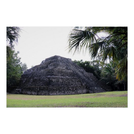 Poster Mémoires mayas (Devant)
