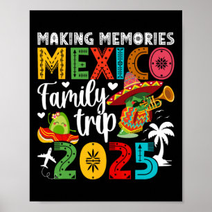 Poster Mémoires Mexique Voyage en famille 2025 Mexique Va