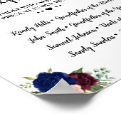 Poster Mémoration amour navire bordeaux mariage (Coin)