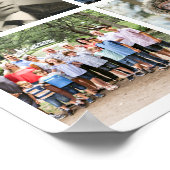 Poster Mémorial 18 Photo Collage Forever dans nos coeurs (Coin)