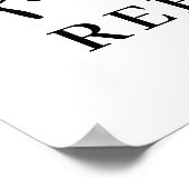 Poster Mémorial 3 Photos Script À jamais dans nos cœurs (Coin)