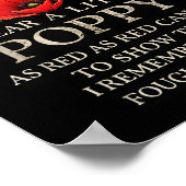 Poster Memorial Day 2025 Usa Memorial Veterans Day Red Po (Coin)