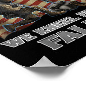 Poster Memorial Day Tee - Nous Sommes Pour Le Drapeau Que (Coin)