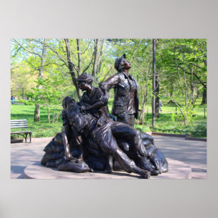 Poster Mémorial de la guerre du Vietnam pour les femmes