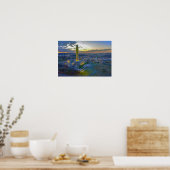 Poster Mémorial de la Liberté au coucher du soleil, Kansa (Cuisine)