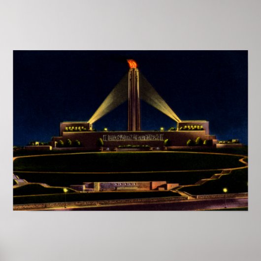 Poster Mémorial de la Liberté du Missouri de Kansas City  (Devant)