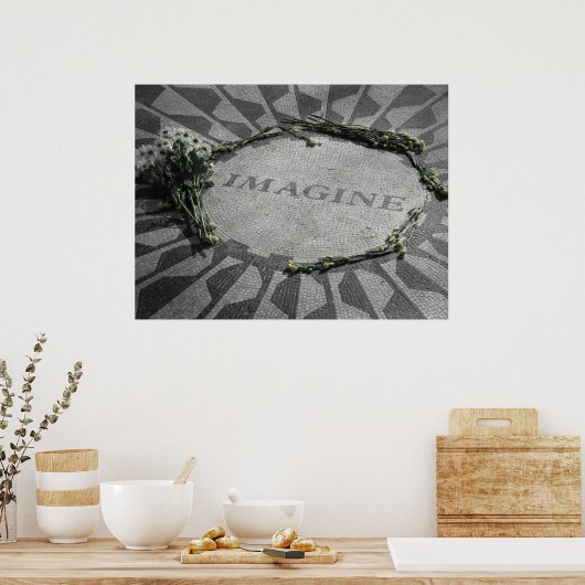 Poster Mémorial de Lennon (Cuisine)