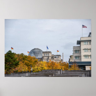 Poster Mémorial de l'Holocauste, Berlin, Allemagne