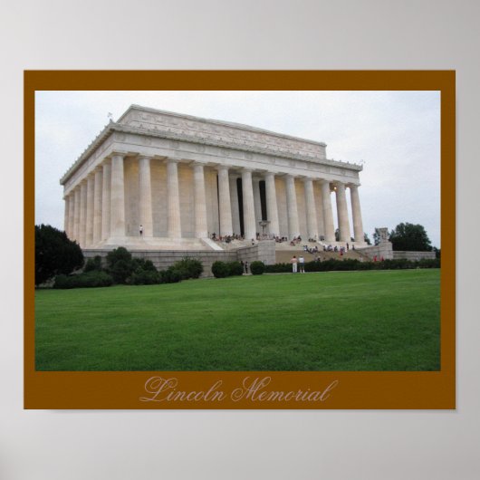 Poster Mémorial de Lincoln (Devant)