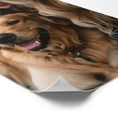 Poster Mémorial de photo d'animal de compagnie Citation d (Coin)