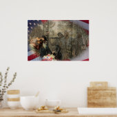 Poster Mémorial des Vétérans du Vietnam (Cuisine)
