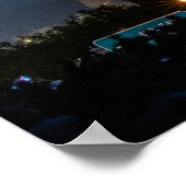 Poster Mémorial d'Iwo Jima pendant les feux d'artifice le (Coin)