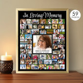 Poster Mémorial EN MÉMOIRE AFFECTUEUSE Script 59 Photomon