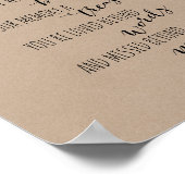 Poster Mémorial en souvenir affectueux, funérailles, Kraf (Coin)