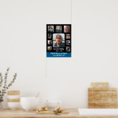 Poster Memorial Keepsake Edge Fade Photo Collage Blk Blue (Cuisine)