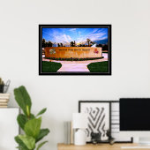 Poster Mémorial marin de Montford Point (Bureau à domicile)