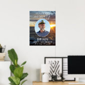 Poster Memorial Ocean Sunset Photo Dans Love Memory (Bureau à domicile)