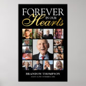 Poster Mémorial photo funéraire 15 (Devant)