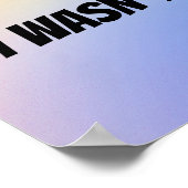 Poster Mémorial pour l'animal de compagnie Parti trop tôt (Coin)