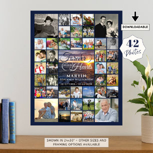 Poster Mémorial Sunset 42 Photo À JAMAIS DANS NOS CŒURS