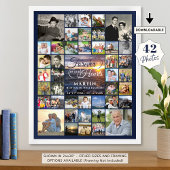 Poster Memorial Sunset 42 Photo FOREVER DANS NOS COEURS