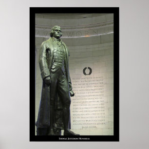 Poster Mémorial Thomas Jefferson