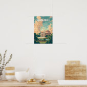 Poster Mémorial Thomas Jefferson de Washington DC Art de (Cuisine)