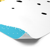 Poster Memphis Art : Grunge Surface Design (Coin)