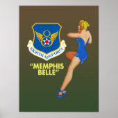 Poster " Memphis Belle " 8e Force aérienne (Devant)