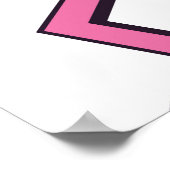 Poster Memphis des années 90 : Eléments de design pop. (Coin)