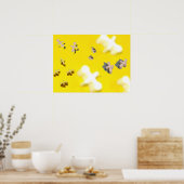 Poster Memphis Design Jacks (Cuisine)