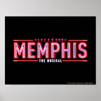 Poster MEMPHIS - Le logo musical