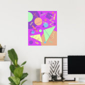 Poster Memphis n° 41 (Bureau à domicile)
