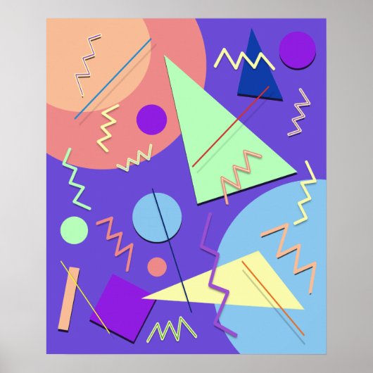Poster Memphis n°7 (Devant)