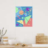 Poster Memphis No. 4 (Cuisine)