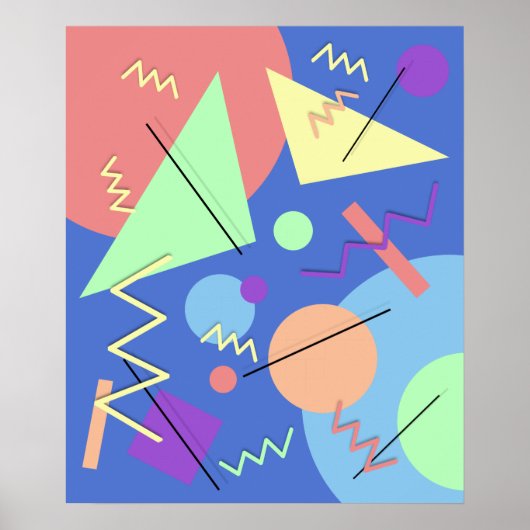 Poster Memphis No 5 (Devant)