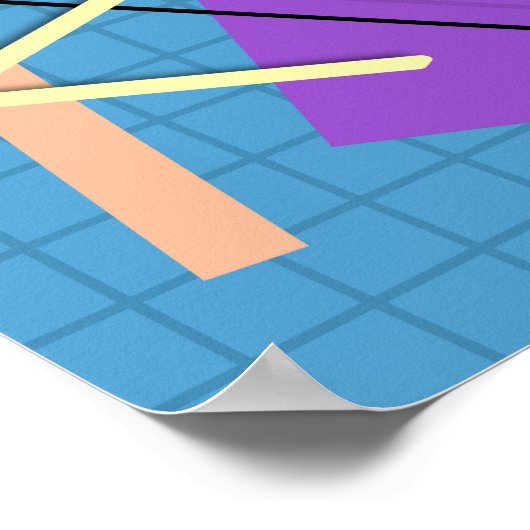 Poster Memphis No 6 (Coin)