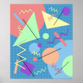 Poster Memphis No 6 (Devant)