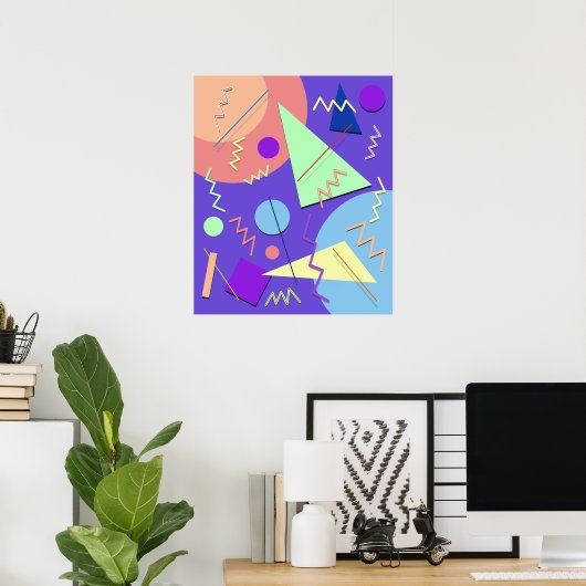 Poster Memphis No 7 (Bureau à domicile)