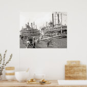 Poster Memphis Riverboats (Cuisine)