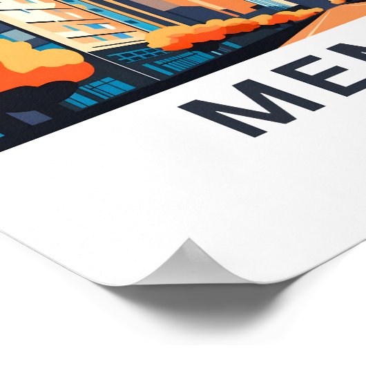 Poster Memphis Tennessee (Coin)