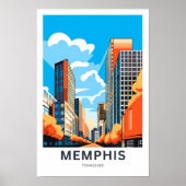 Poster Memphis Tennessee (Devant)