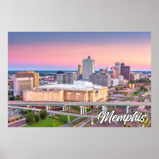 Poster Memphis, Tennessee, États-Unis (Devant)