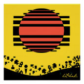 Poster Memphis Tossed Bits (Devant)