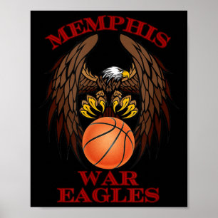 Poster Memphis War Eagles Basketball Ii
