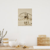 Poster Men Standing (Cuisine)