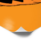 Poster Menacer Jack O'Lantern Halloween (Coin)