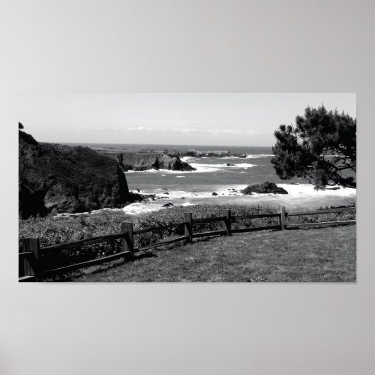 Poster Mendocino lors de la pause du jour (Devant)