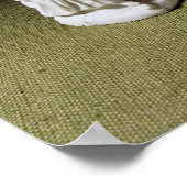 Poster Mennecy groupe en porcelaine d'un chanteur (Coin)